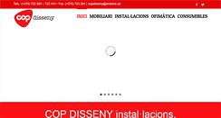 Desktop Screenshot of copdisseny.com