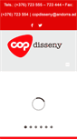 Mobile Screenshot of copdisseny.com